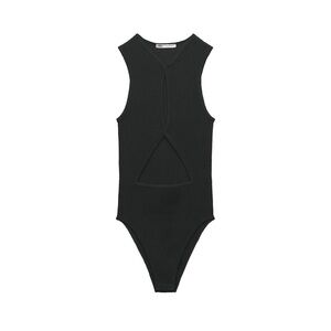 Zara Black Knit Top BLACK M/L